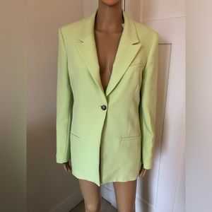 NWT!! Zara green blazer